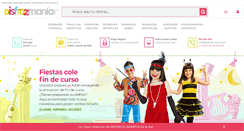 Desktop Screenshot of disfrazmania.com
