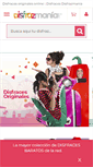 Mobile Screenshot of disfrazmania.com